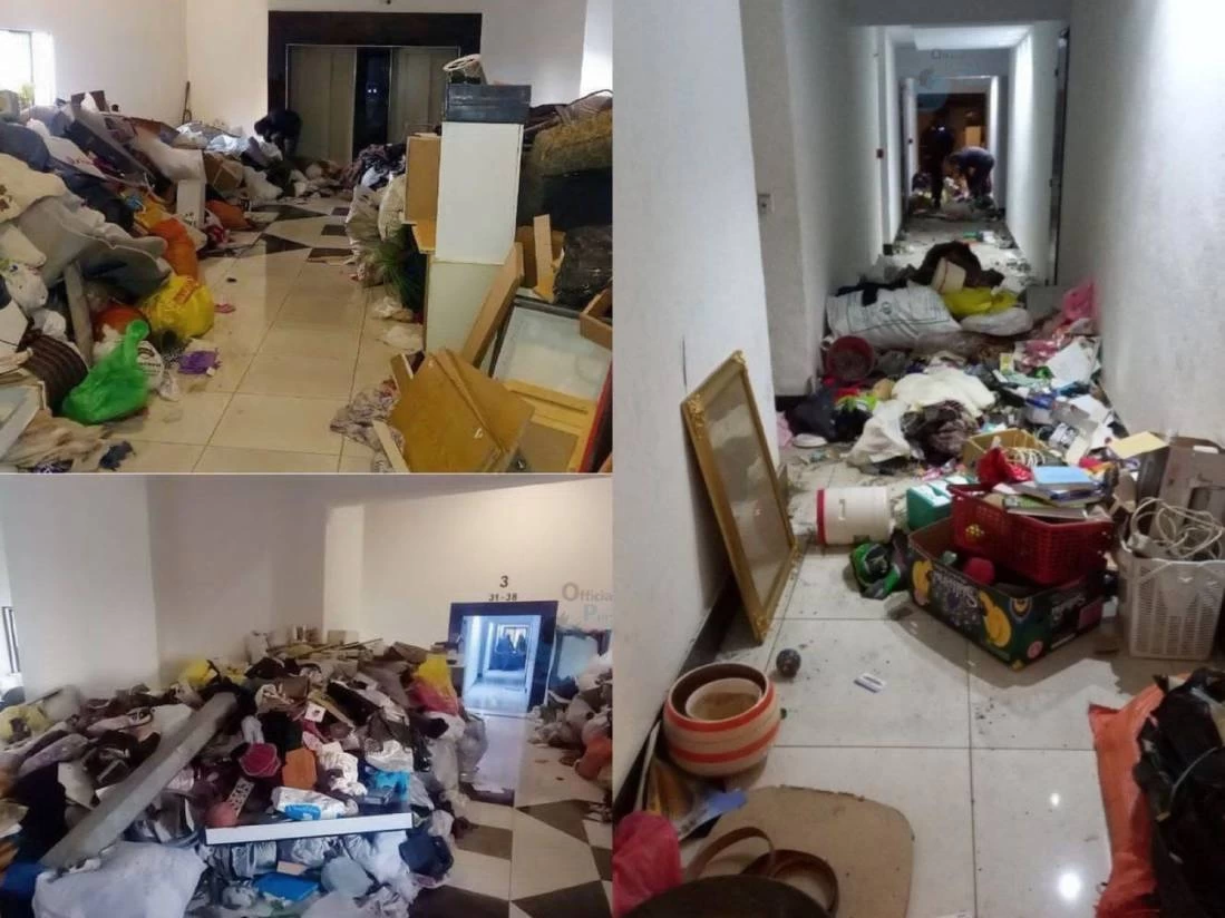 کشف پنج تن زباله از یک خانه ایرانی