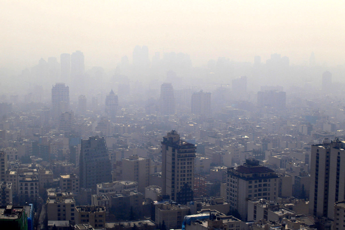 کیفیت هوای تهران امروز سه شنبه 15 اسفند ماه 1402