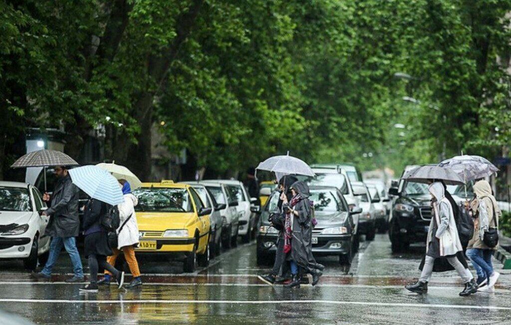 اخبار هواشناسی: تهران تا فردا بارانی است