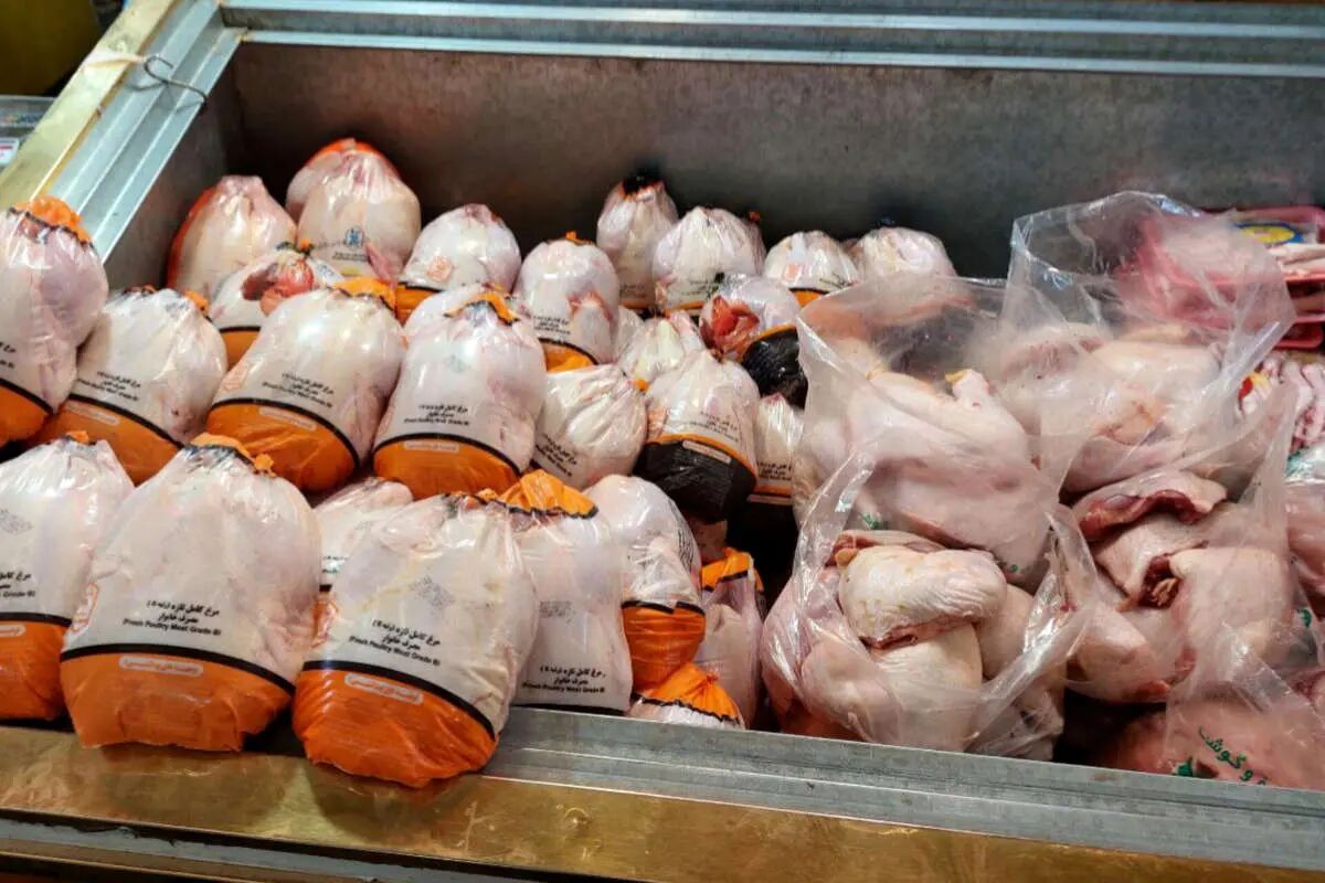 قیمت مرغ در بازار امروز 16 فروردین 1403